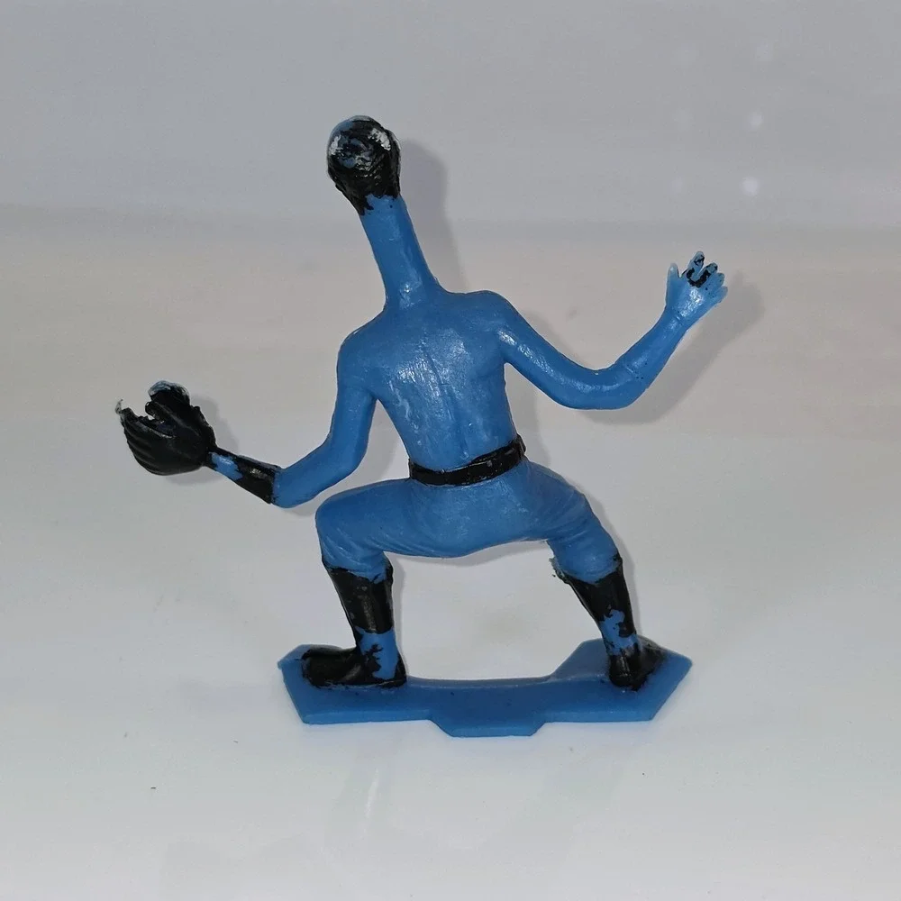 Vintage 1970s Mr Fantastic Bootleg Action Figure Marvel Knockoff Plastic Toy